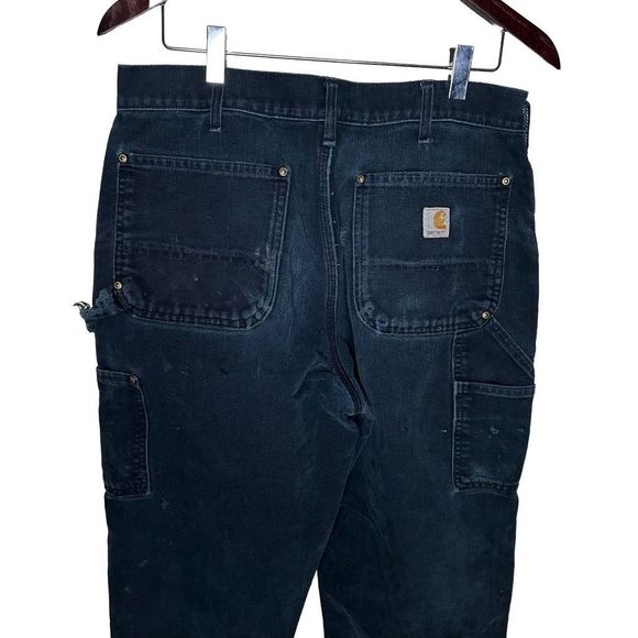 VTG USA Carhartt Double Knee pants B01 Men’s size 34x32 Original Dungaree Fit - Picture 5 of 7